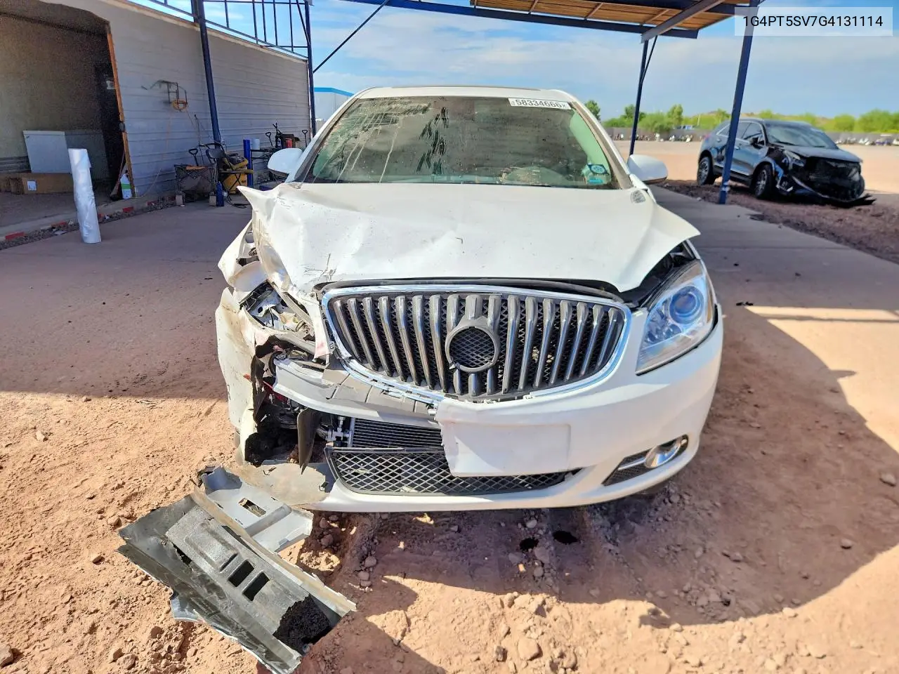 2016 Buick Verano Premium VIN: 1G4PT5SV7G4131114 Lot: 58334666