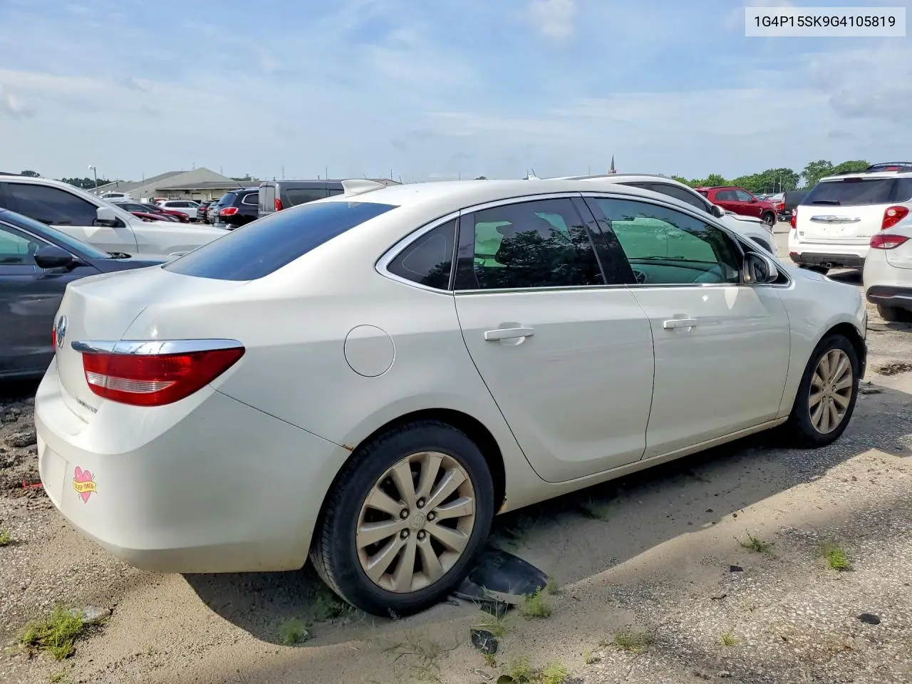 2016 Buick Verano VIN: 1G4P15SK9G4105819 Lot: 59235546
