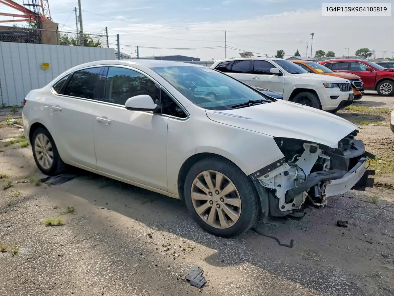 2016 Buick Verano VIN: 1G4P15SK9G4105819 Lot: 59235546