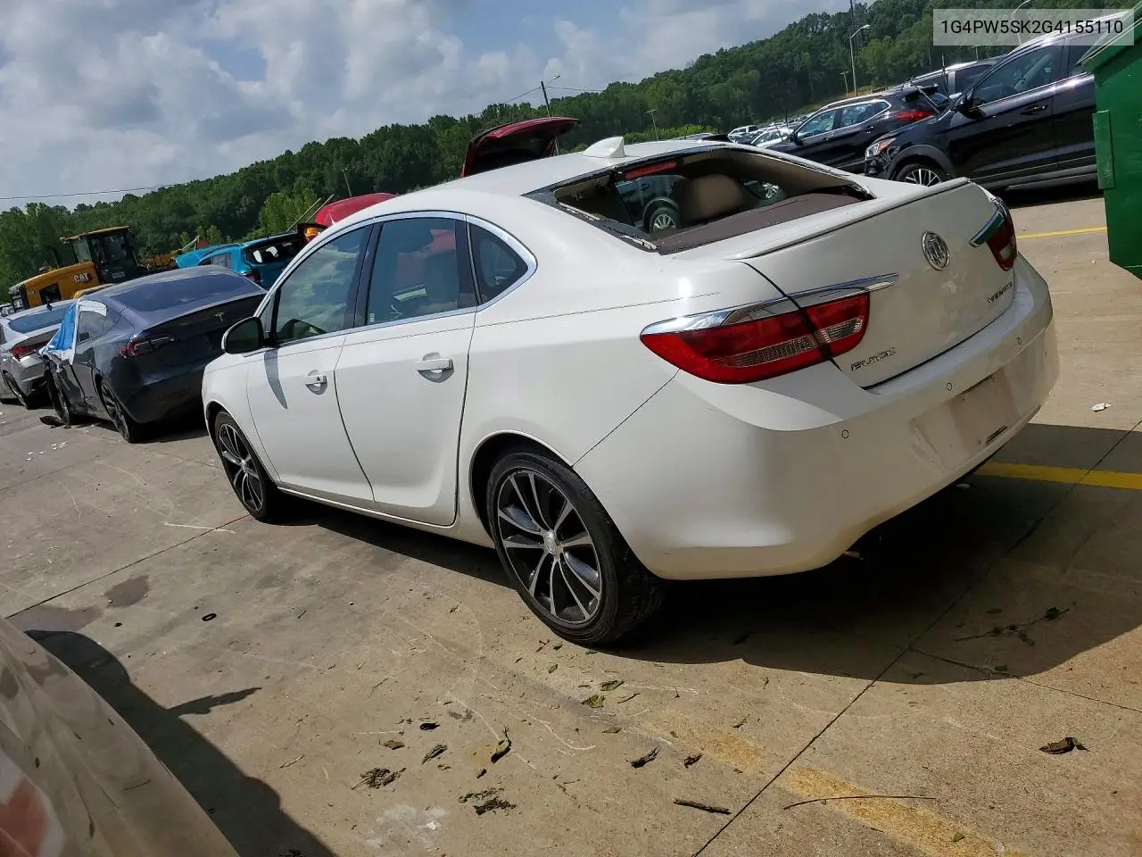 2016 Buick Verano Sport Touring VIN: 1G4PW5SK2G4155110 Lot: 59293336