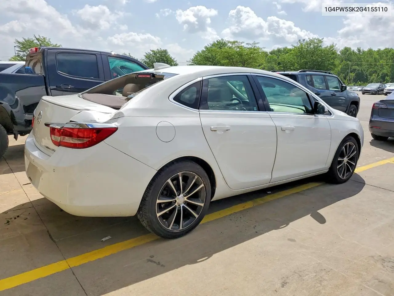2016 Buick Verano Sport Touring VIN: 1G4PW5SK2G4155110 Lot: 59293336