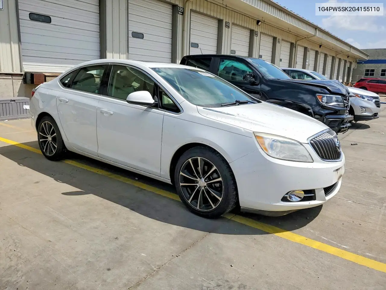 2016 Buick Verano Sport Touring VIN: 1G4PW5SK2G4155110 Lot: 59293336