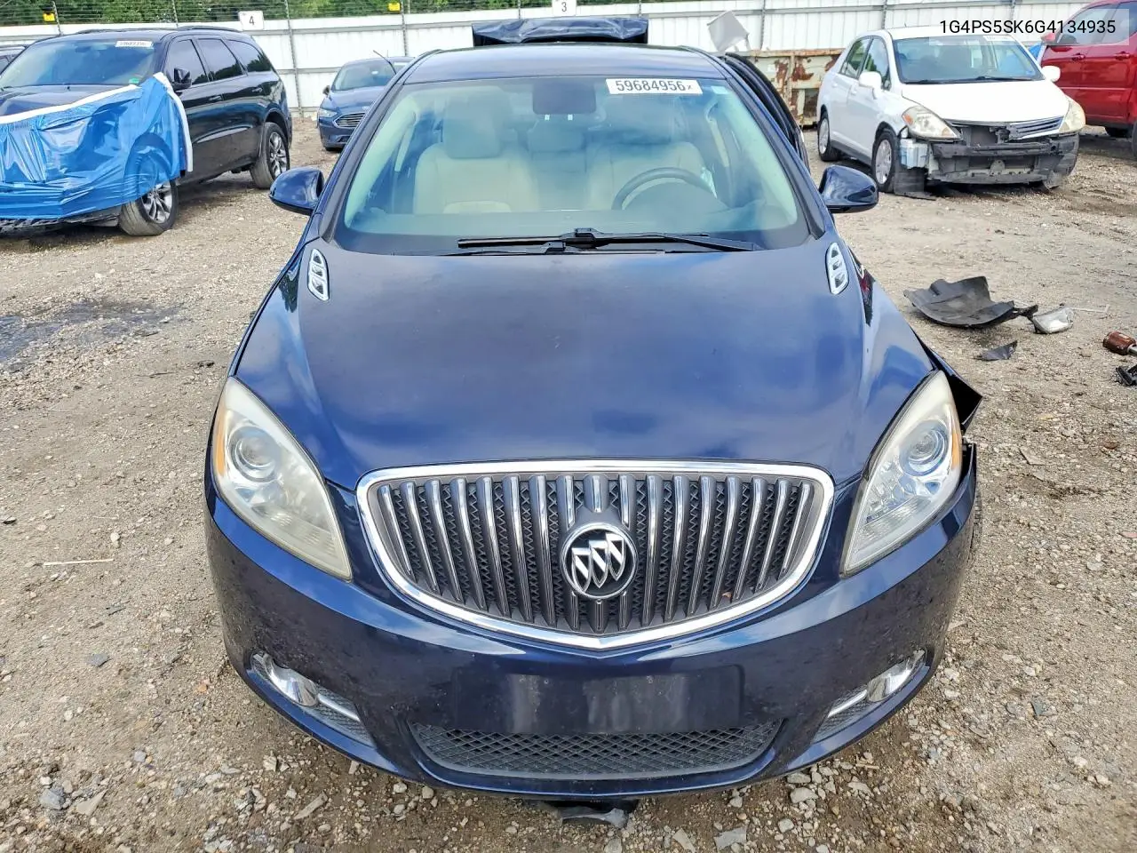 2016 Buick Verano VIN: 1G4PS5SK6G4134935 Lot: 59684956