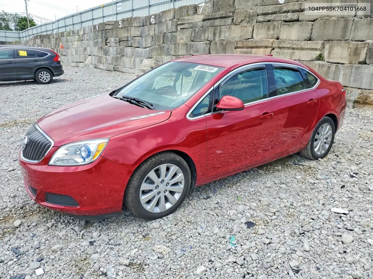 2016 Buick Verano Convenience 2 VIN: 1G4PP5SK7G4101668 Lot: 59967346