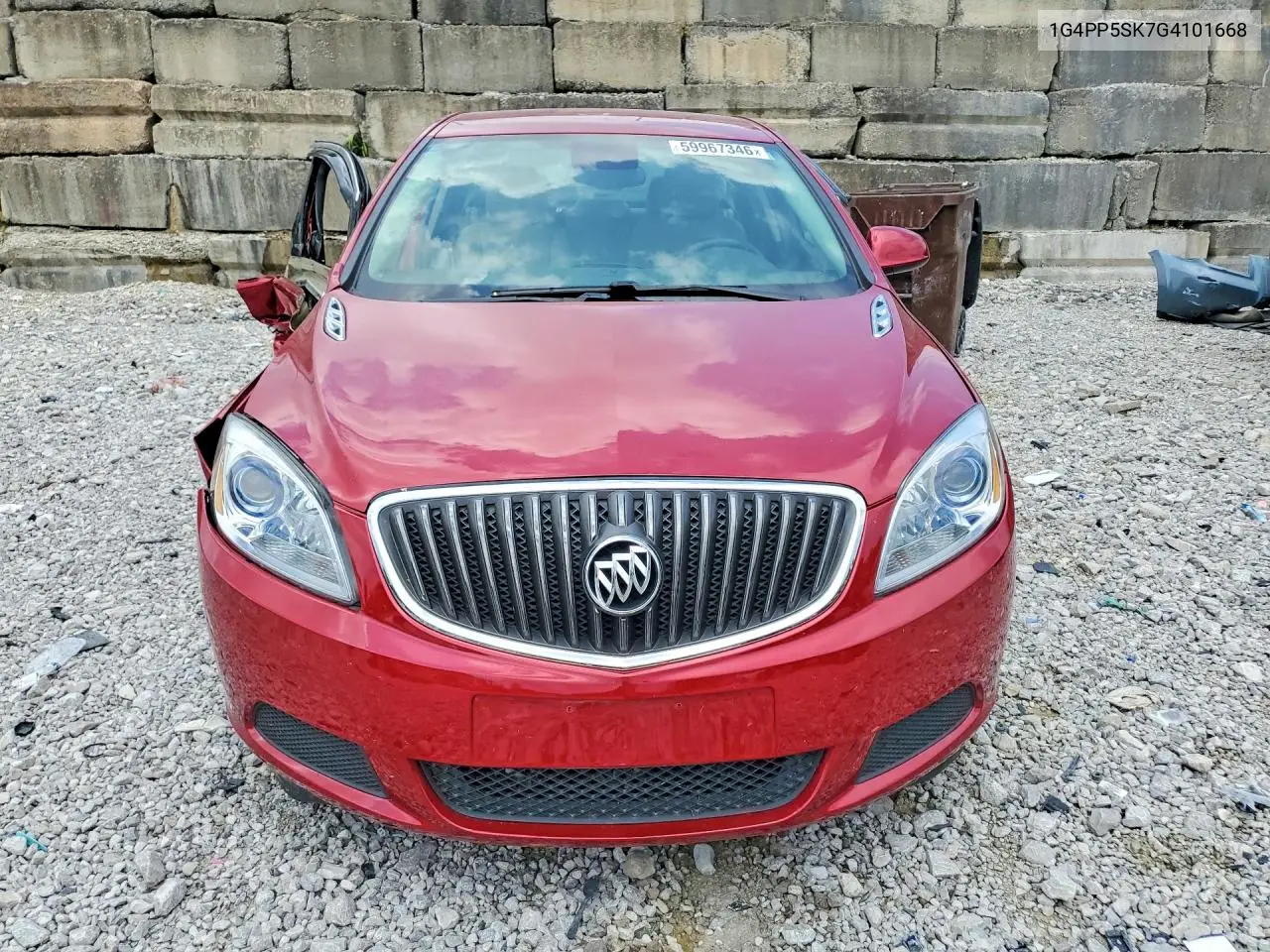 2016 Buick Verano Convenience 2 VIN: 1G4PP5SK7G4101668 Lot: 59967346