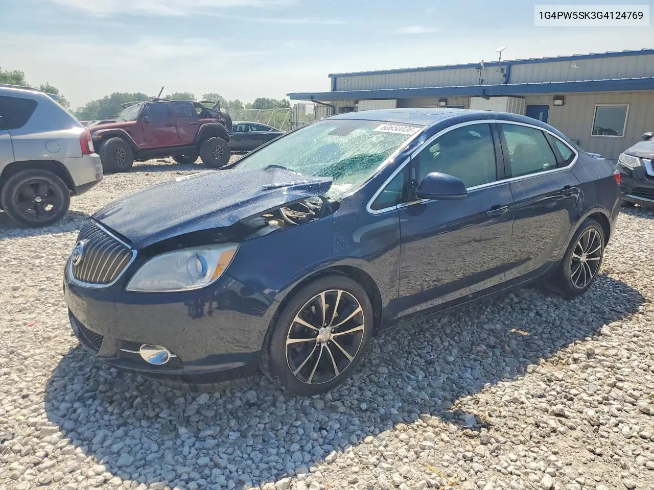 2016 Buick Verano Sport Touring VIN: 1G4PW5SK3G4124769 Lot: 60650036