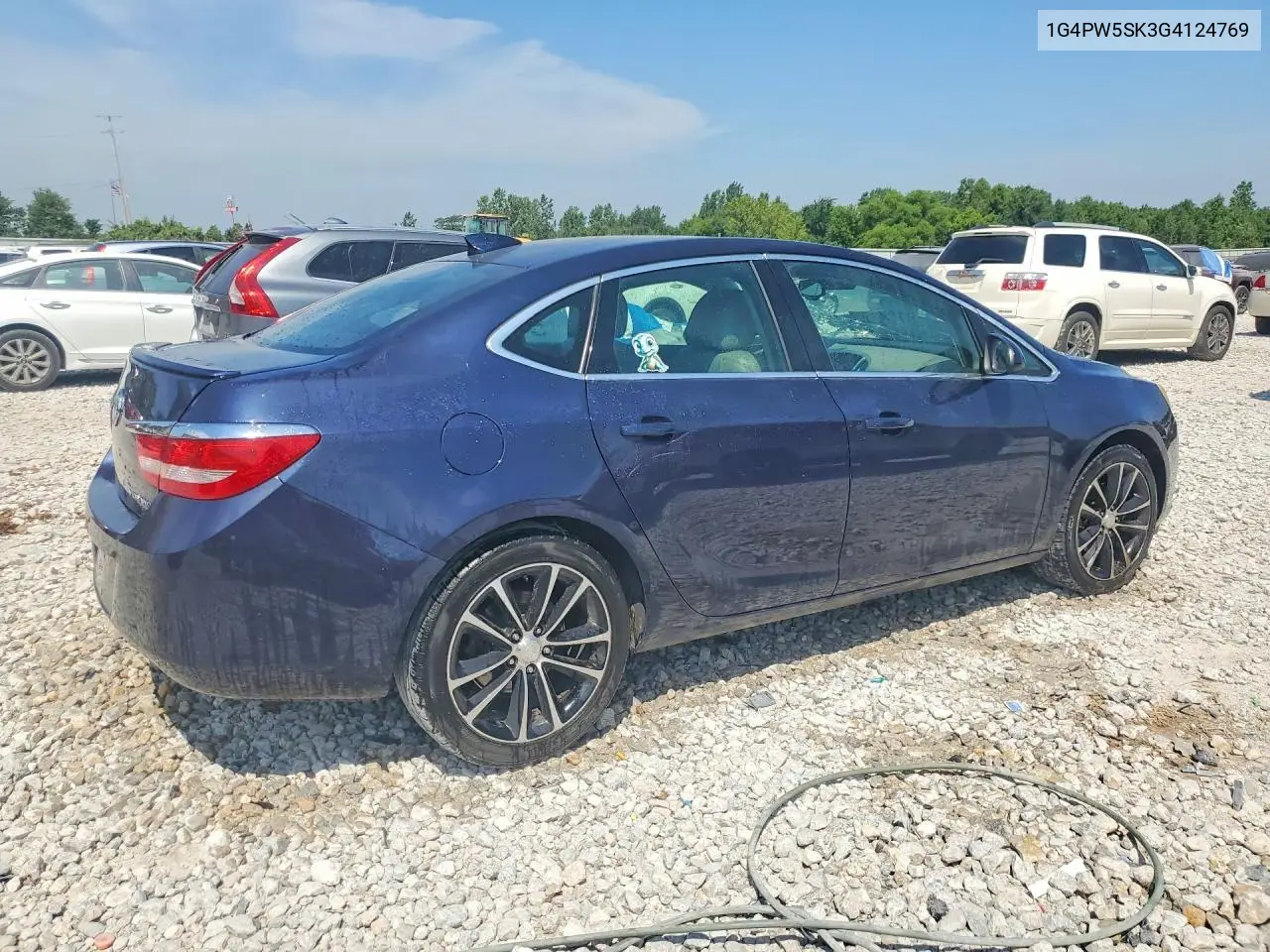 2016 Buick Verano Sport Touring VIN: 1G4PW5SK3G4124769 Lot: 60650036