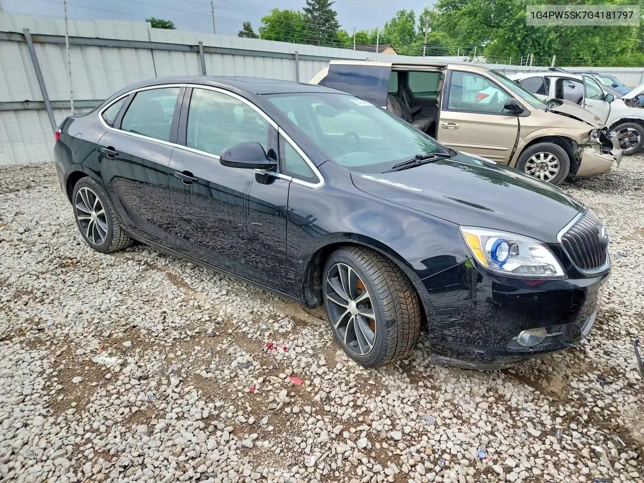 2016 Buick Verano Sport Touring VIN: 1G4PW5SK7G4181797 Lot: 60774386