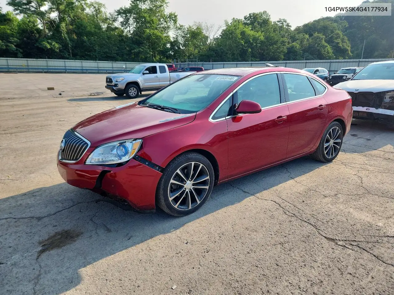 2016 Buick Verano Sport Touring VIN: 1G4PW5SK4G4177934 Lot: 61049146