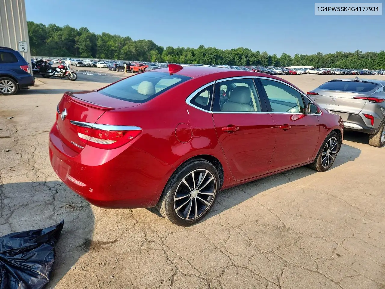 2016 Buick Verano Sport Touring VIN: 1G4PW5SK4G4177934 Lot: 61049146