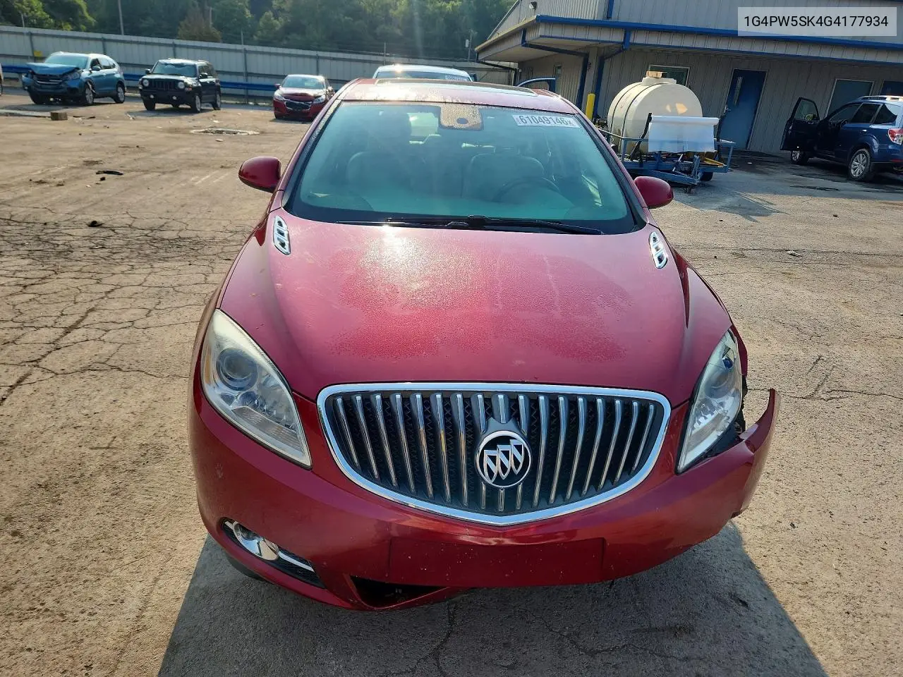 2016 Buick Verano Sport Touring VIN: 1G4PW5SK4G4177934 Lot: 61049146
