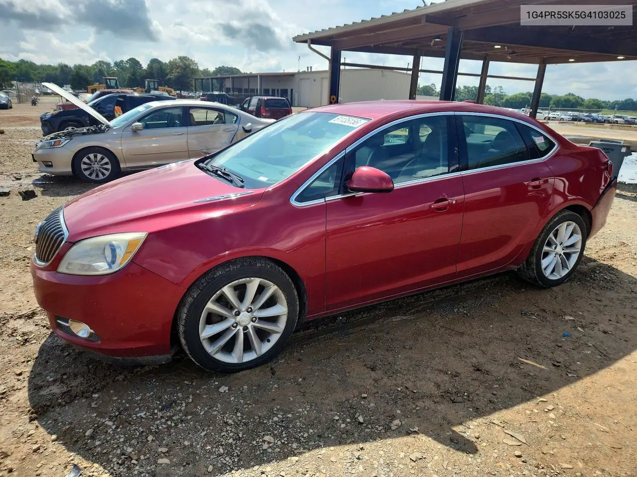 2016 Buick Verano Convenience VIN: 1G4PR5SK5G4103025 Lot: 61135156
