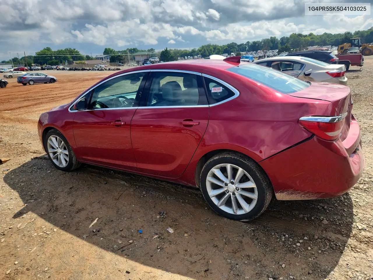 2016 Buick Verano Convenience VIN: 1G4PR5SK5G4103025 Lot: 61135156