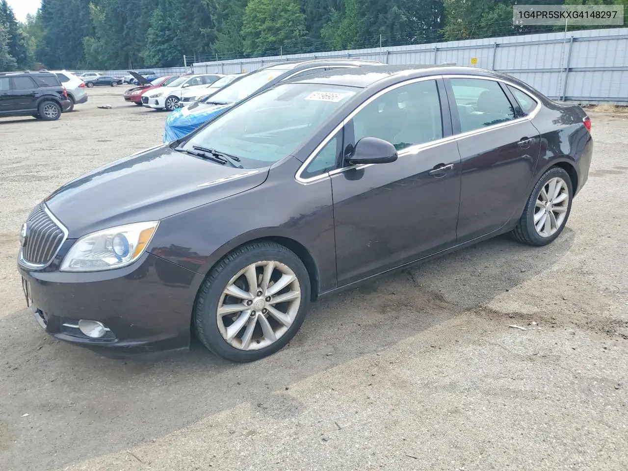 2016 Buick Verano Convenience VIN: 1G4PR5SKXG4148297 Lot: 61196986