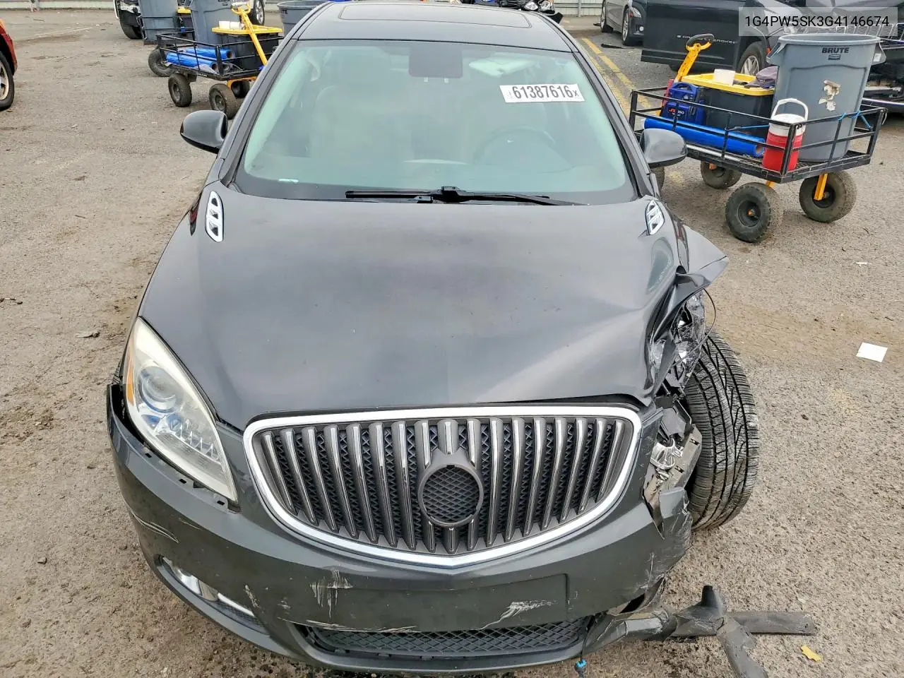 2016 Buick Verano Sport Touring VIN: 1G4PW5SK3G4146674 Lot: 61387616