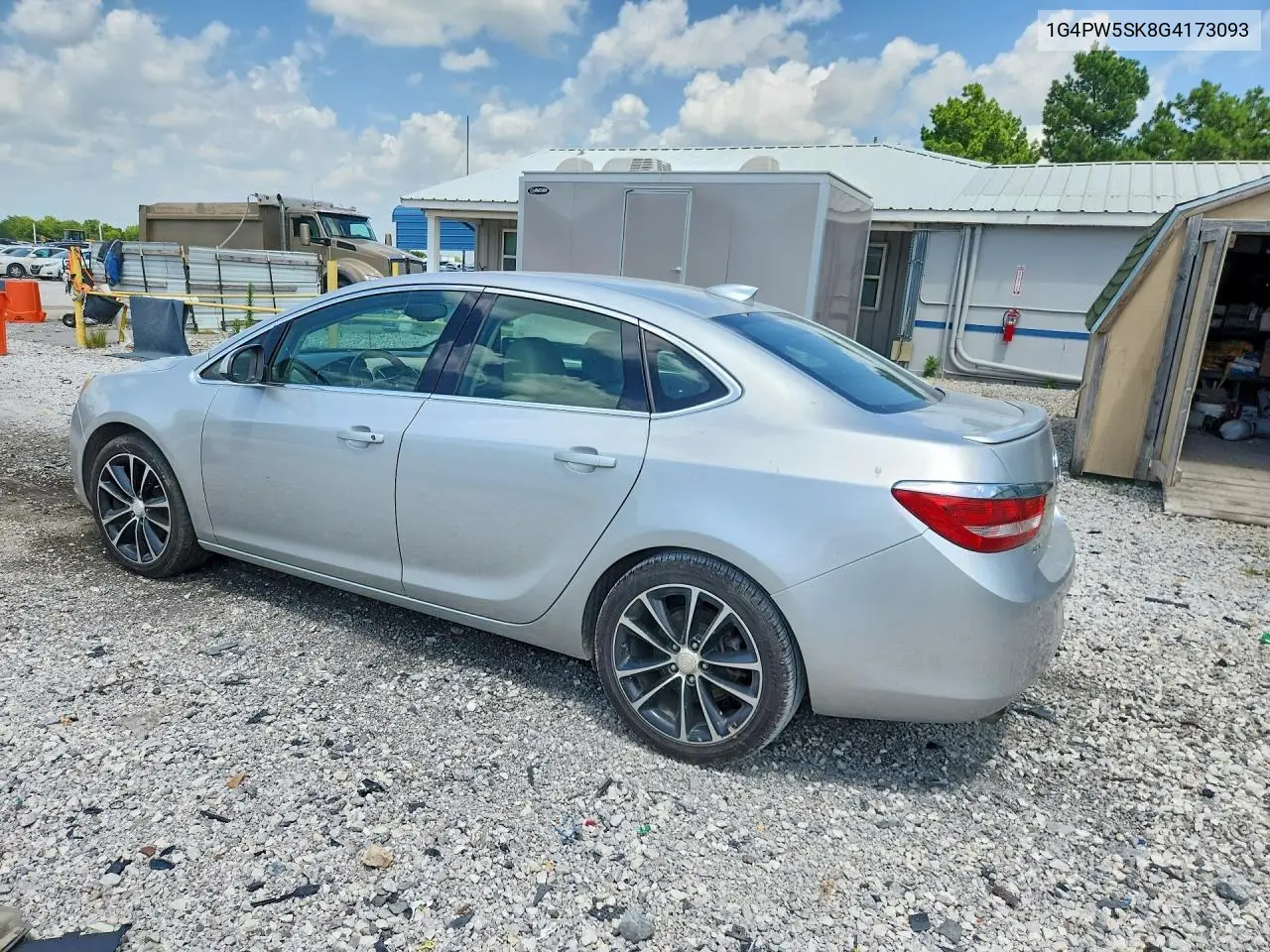 2016 Buick Verano Sport Touring VIN: 1G4PW5SK8G4173093 Lot: 61810526
