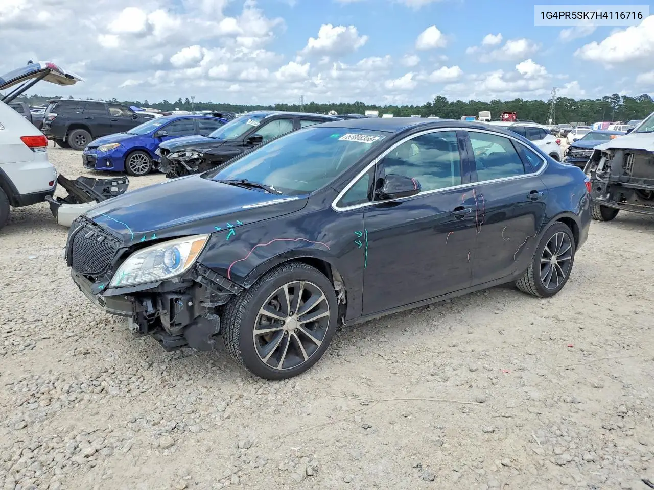 2017 Buick Verano Sport Touring VIN: 1G4PR5SK7H4116716 Lot: 57008356
