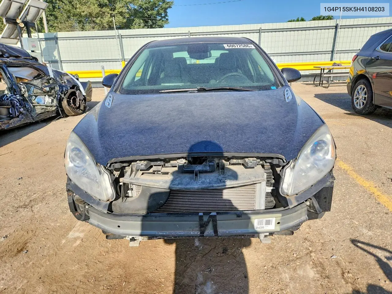 2017 Buick Verano VIN: 1G4P15SK5H4108203 Lot: 60072586