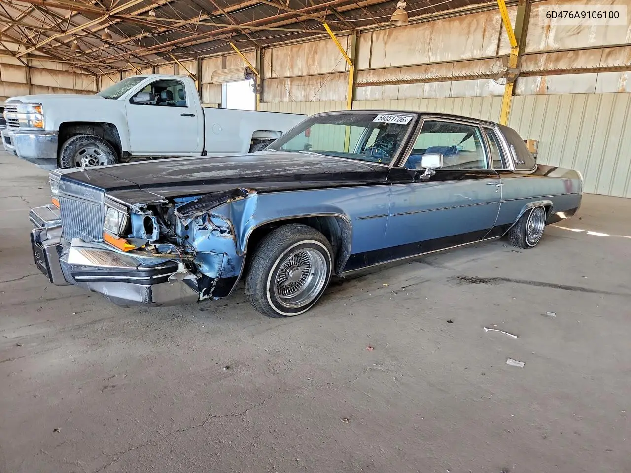 1980 Cadillac Deville VIN: 6D476A9106100 Lot: 59351706