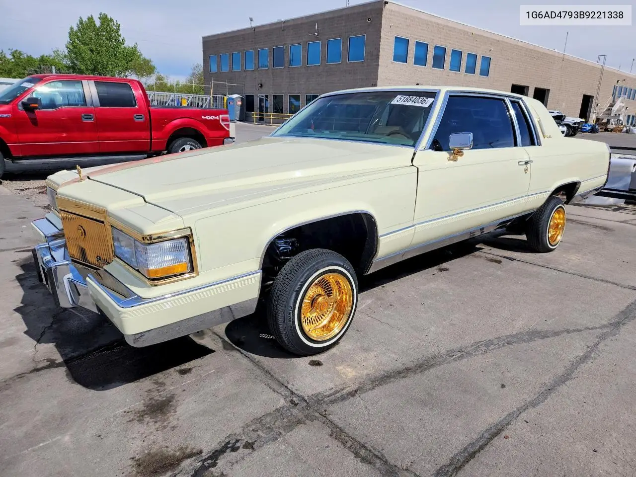 1981 Cadillac Deville VIN: 1G6AD4793B9221338 Lot: 51884036