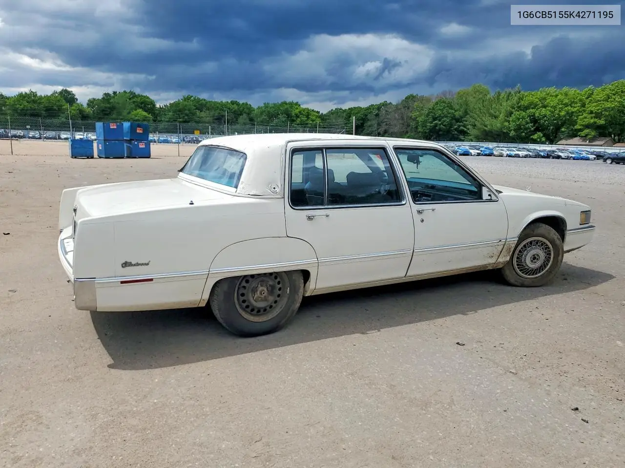 1989 Cadillac Fleetwood VIN: 1G6CB5155K4271195 Lot: 56261726