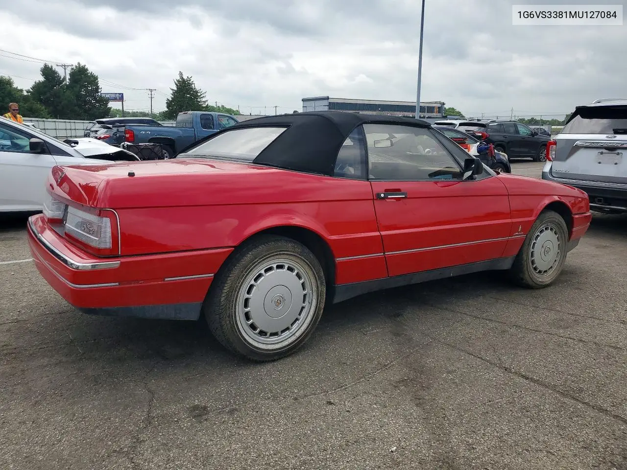 1991 Cadillac Allante VIN: 1G6VS3381MU127084 Lot: 56886646