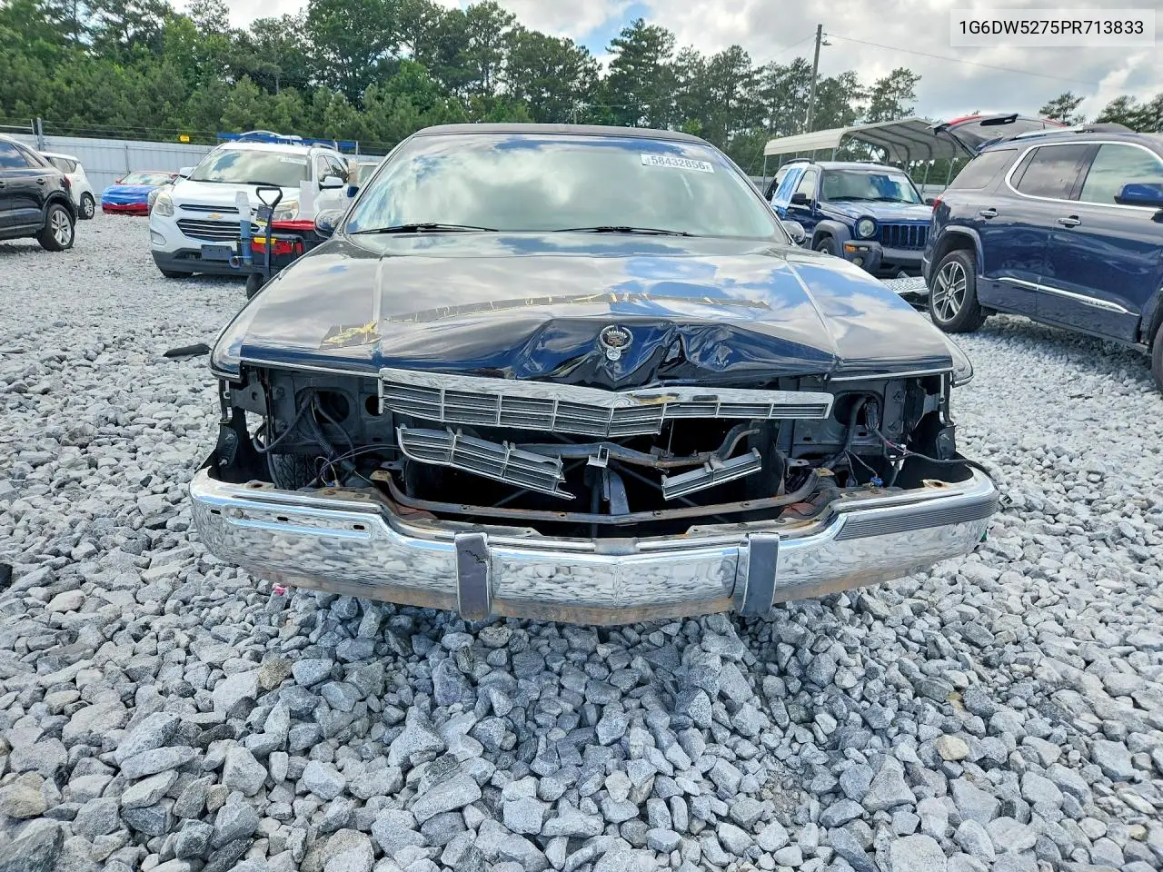 1993 Cadillac Fleetwood Chassis VIN: 1G6DW5275PR713833 Lot: 58432856