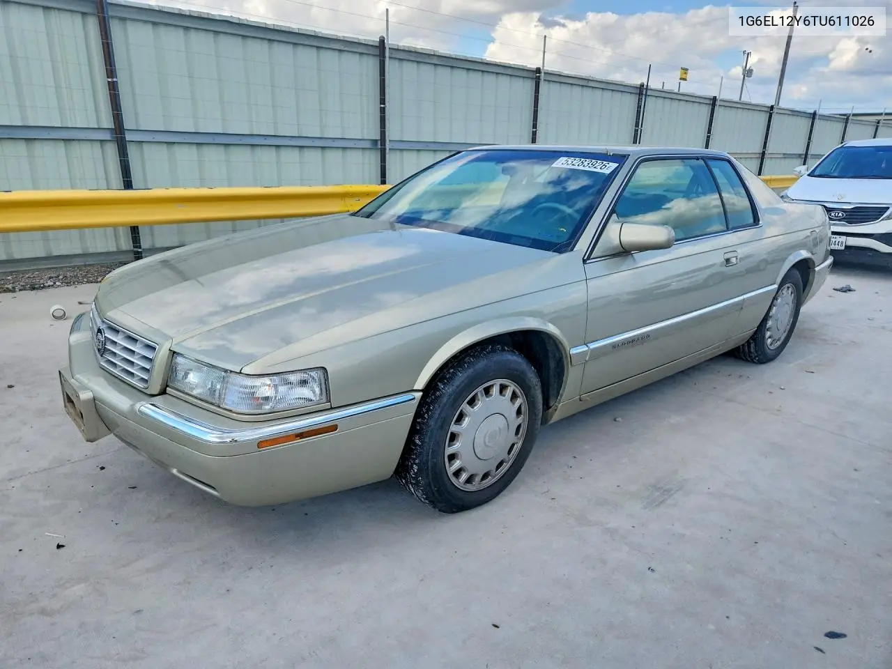 1996 Cadillac Eldorado VIN: 1G6EL12Y6TU611026 Lot: 53283926