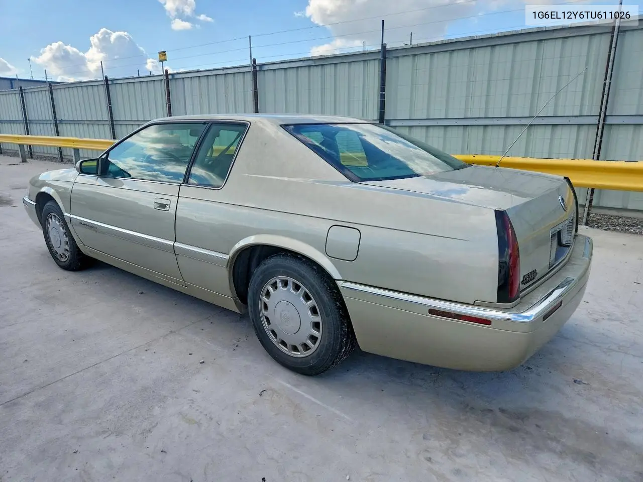 1996 Cadillac Eldorado VIN: 1G6EL12Y6TU611026 Lot: 53283926