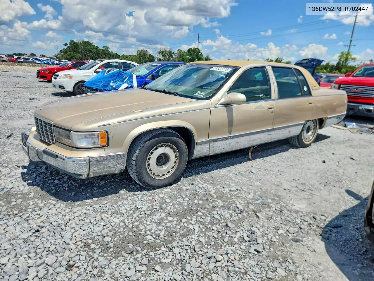 1996 Cadillac Fleetwood Base VIN: 1G6DW52P8TR702447 Lot: 53532246