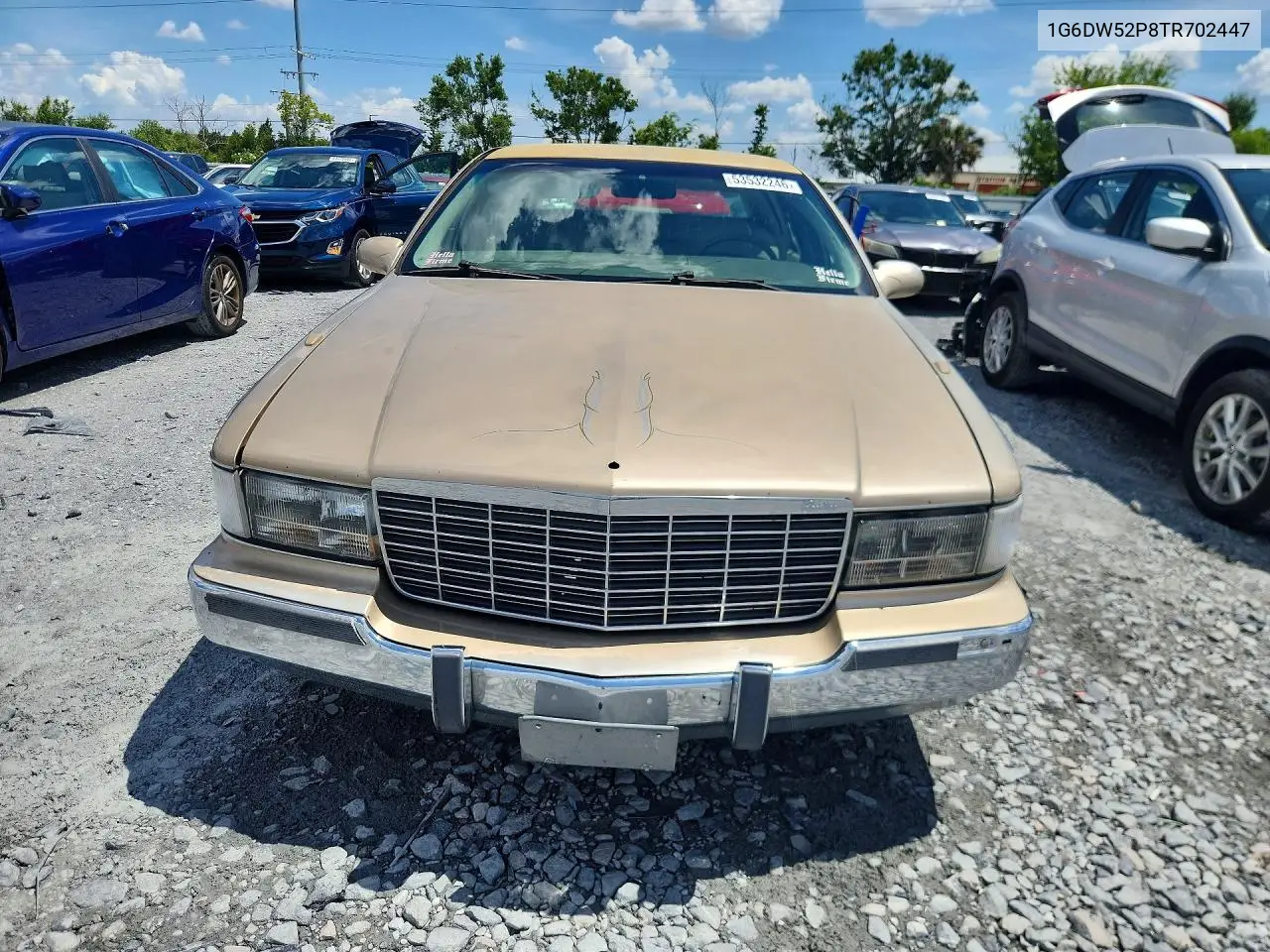 1996 Cadillac Fleetwood Base VIN: 1G6DW52P8TR702447 Lot: 53532246