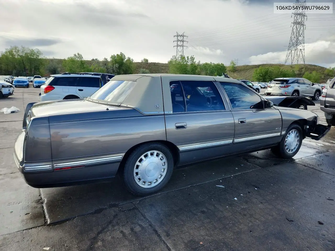 1998 Cadillac Deville VIN: 1G6KD54Y5WU796629 Lot: 54328856