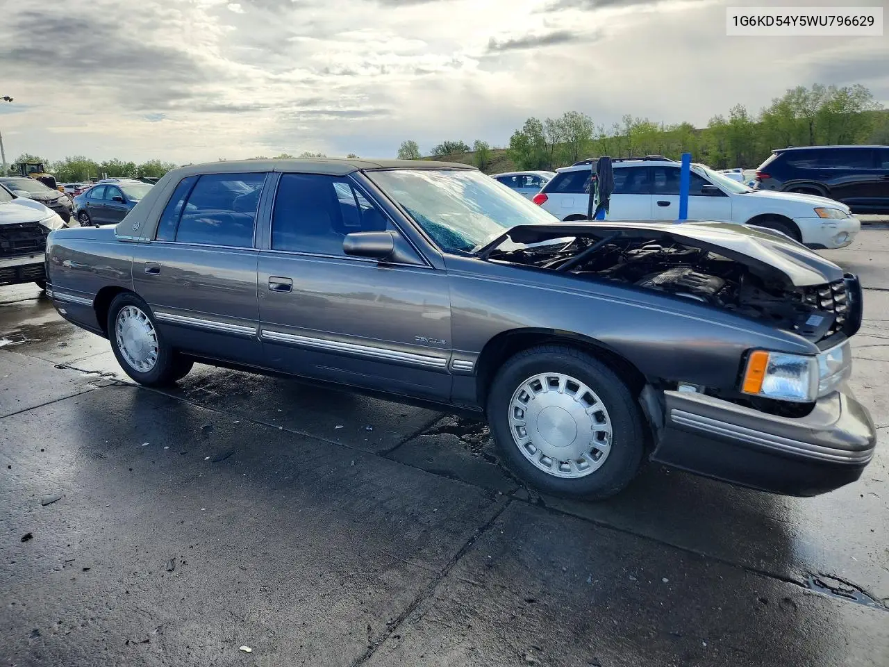 1998 Cadillac Deville VIN: 1G6KD54Y5WU796629 Lot: 54328856