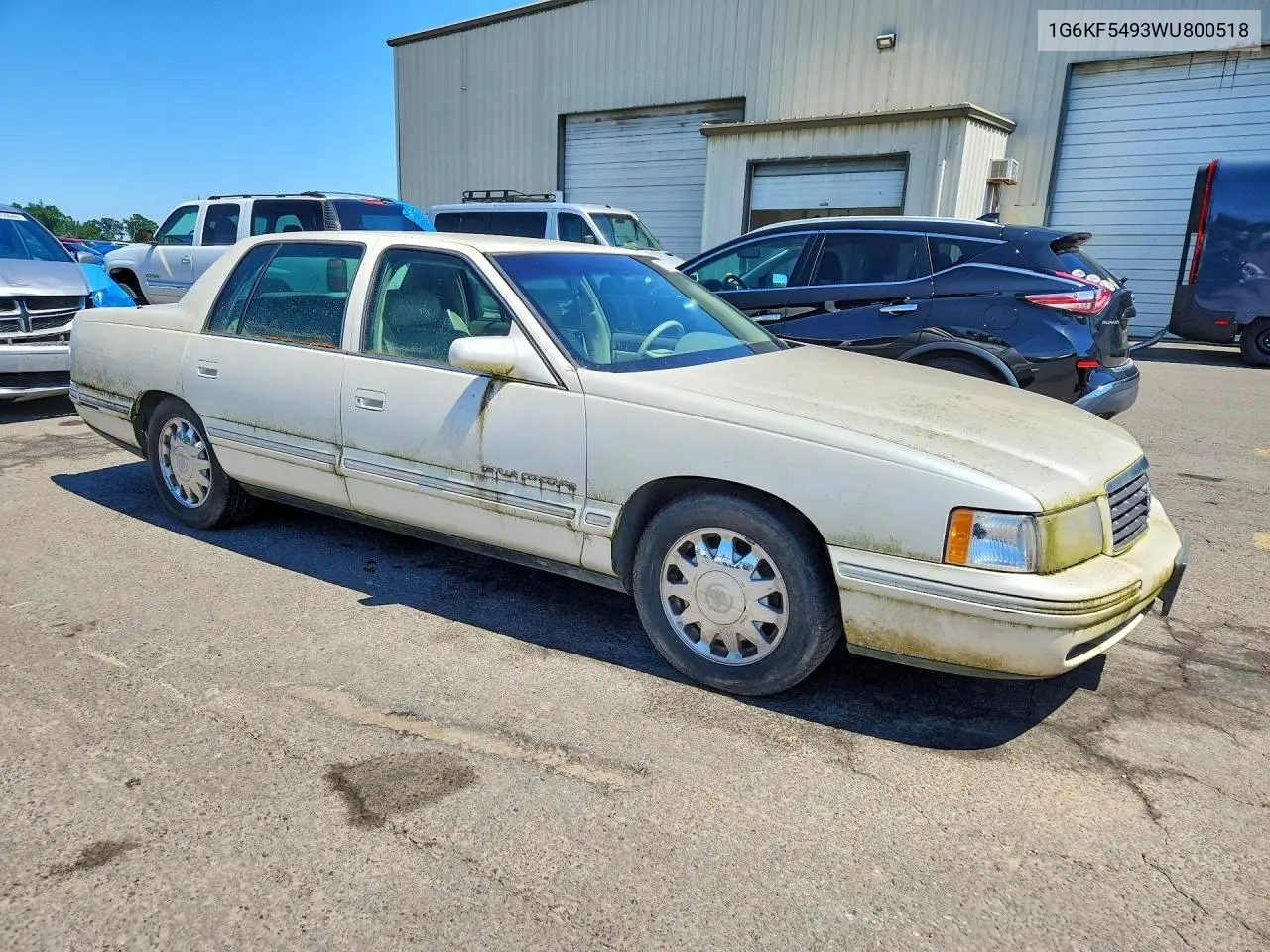 1998 Cadillac Deville Concours VIN: 1G6KF5493WU800518 Lot: 55225306