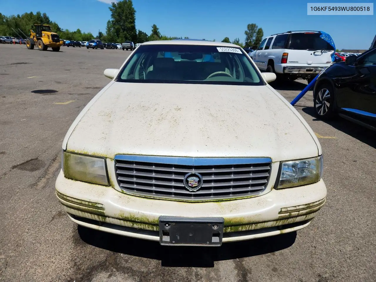 1998 Cadillac Deville Concours VIN: 1G6KF5493WU800518 Lot: 55225306