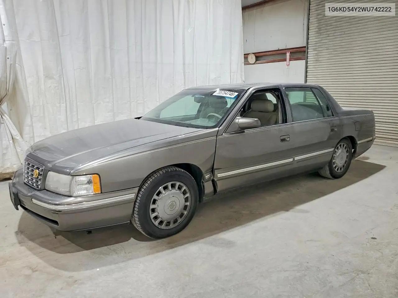 1998 Cadillac Deville VIN: 1G6KD54Y2WU742222 Lot: 55754746