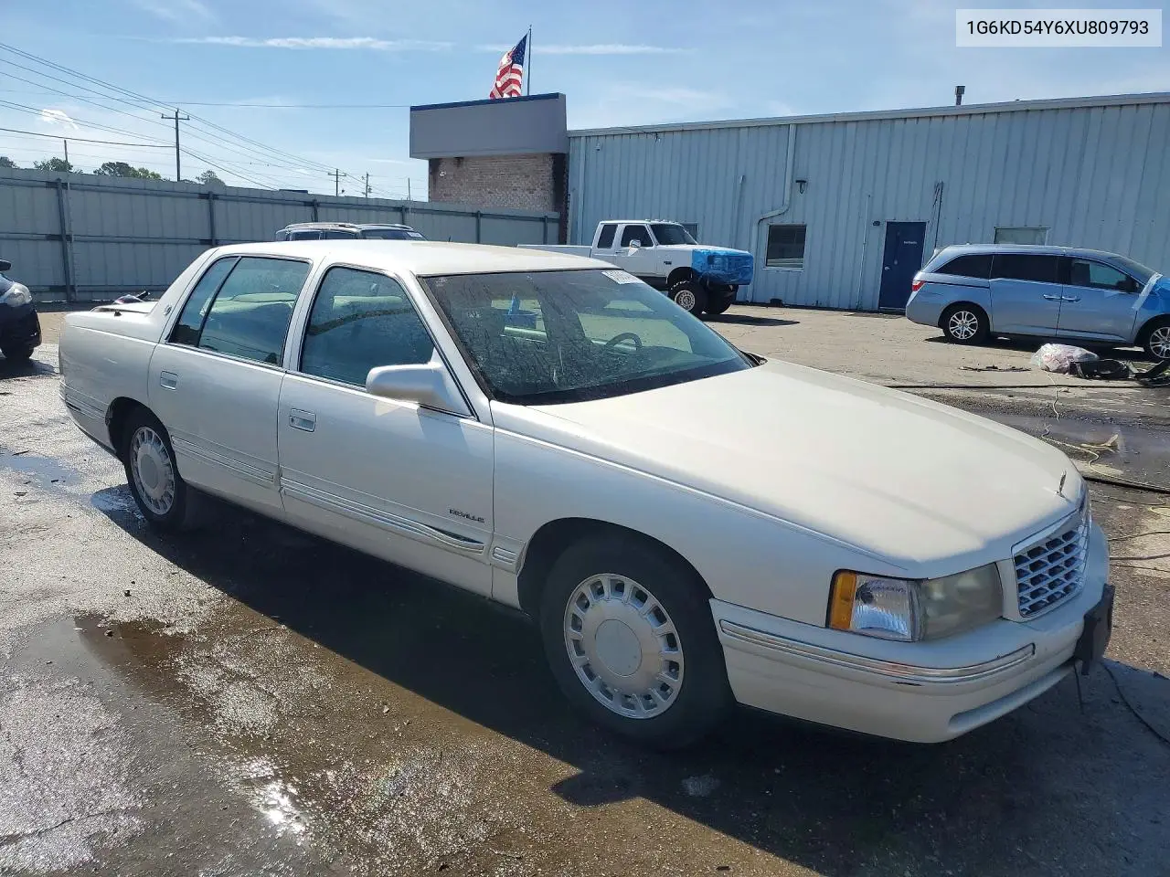1999 Cadillac Deville VIN: 1G6KD54Y6XU809793 Lot: 51885406