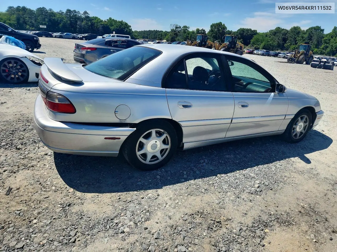 1999 Cadillac Catera VIN: W06VR54R4XR111532 Lot: 52202396