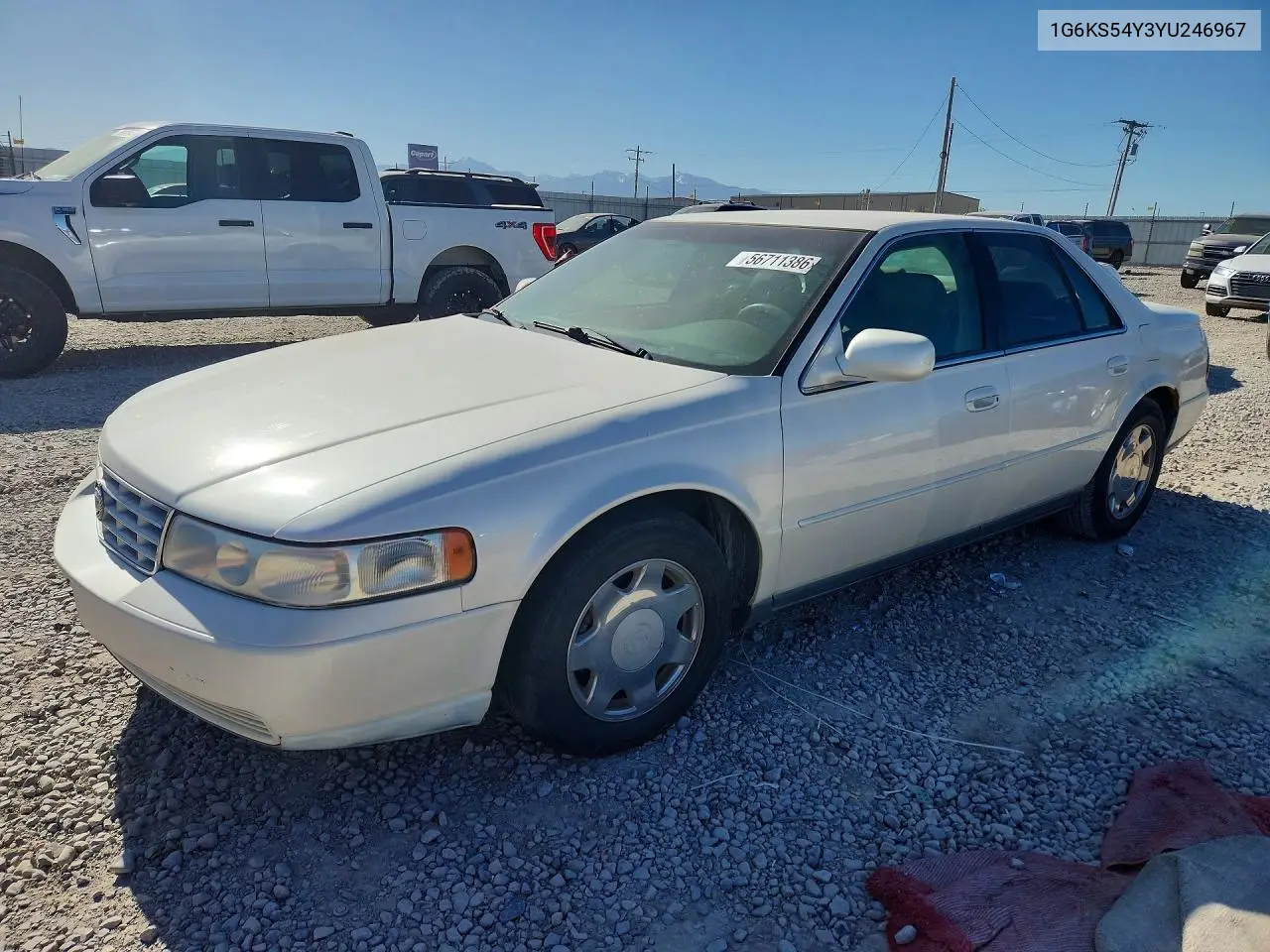 2000 Cadillac Seville Sls VIN: 1G6KS54Y3YU246967 Lot: 56711386
