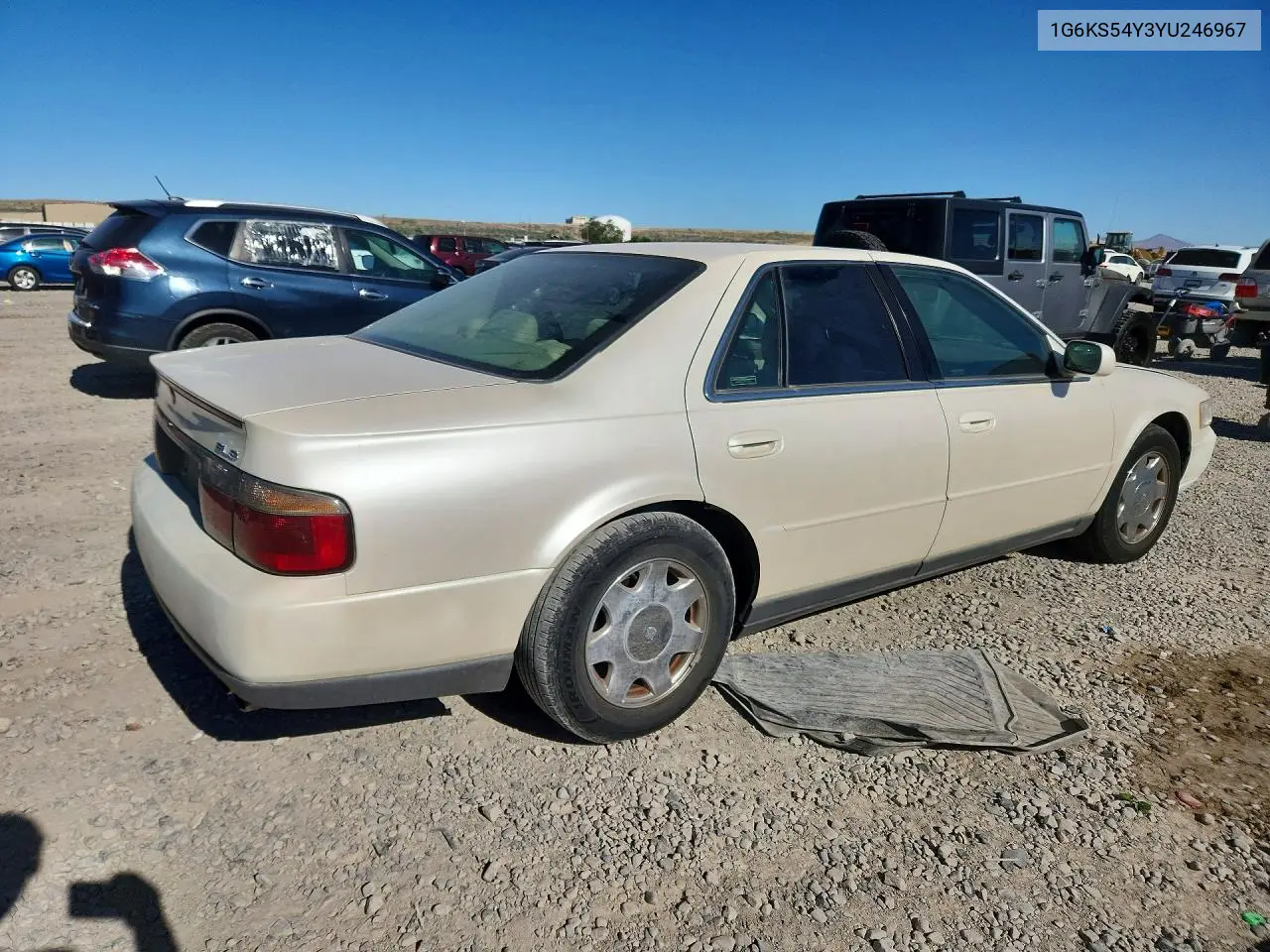 2000 Cadillac Seville Sls VIN: 1G6KS54Y3YU246967 Lot: 56711386