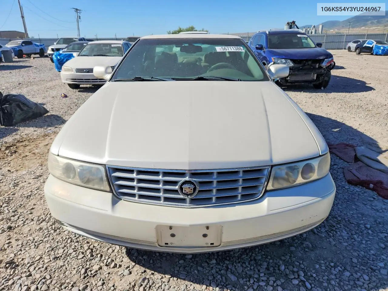 2000 Cadillac Seville Sls VIN: 1G6KS54Y3YU246967 Lot: 56711386