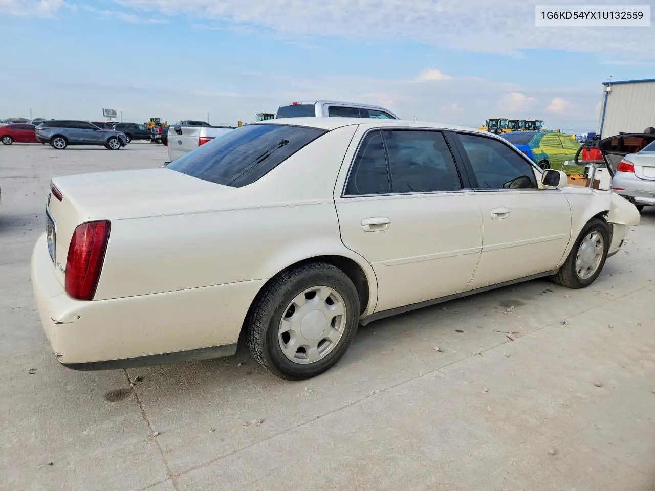 2001 Cadillac Deville VIN: 1G6KD54YX1U132559 Lot: 54851886