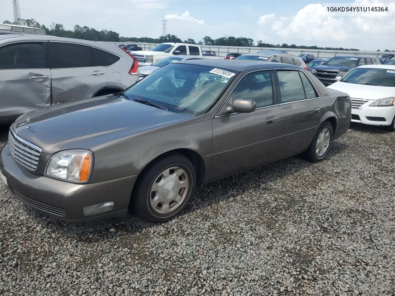 2001 Cadillac Deville VIN: 1G6KD54Y51U145364 Lot: 61379826