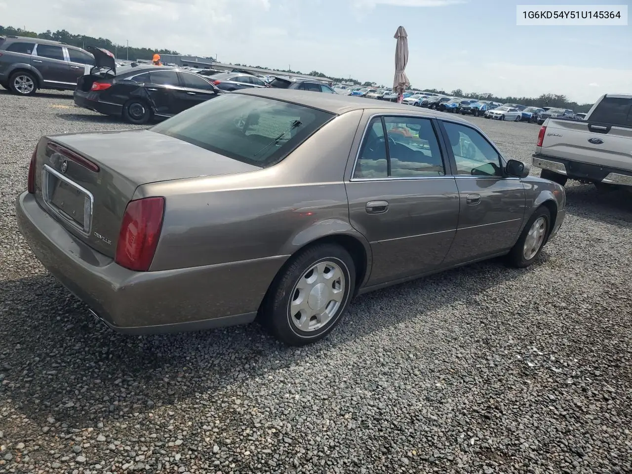 2001 Cadillac Deville VIN: 1G6KD54Y51U145364 Lot: 61379826