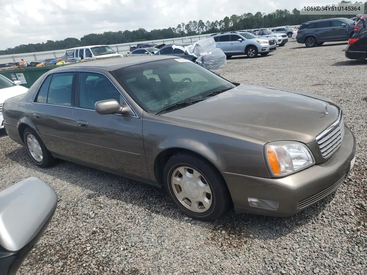2001 Cadillac Deville VIN: 1G6KD54Y51U145364 Lot: 61379826