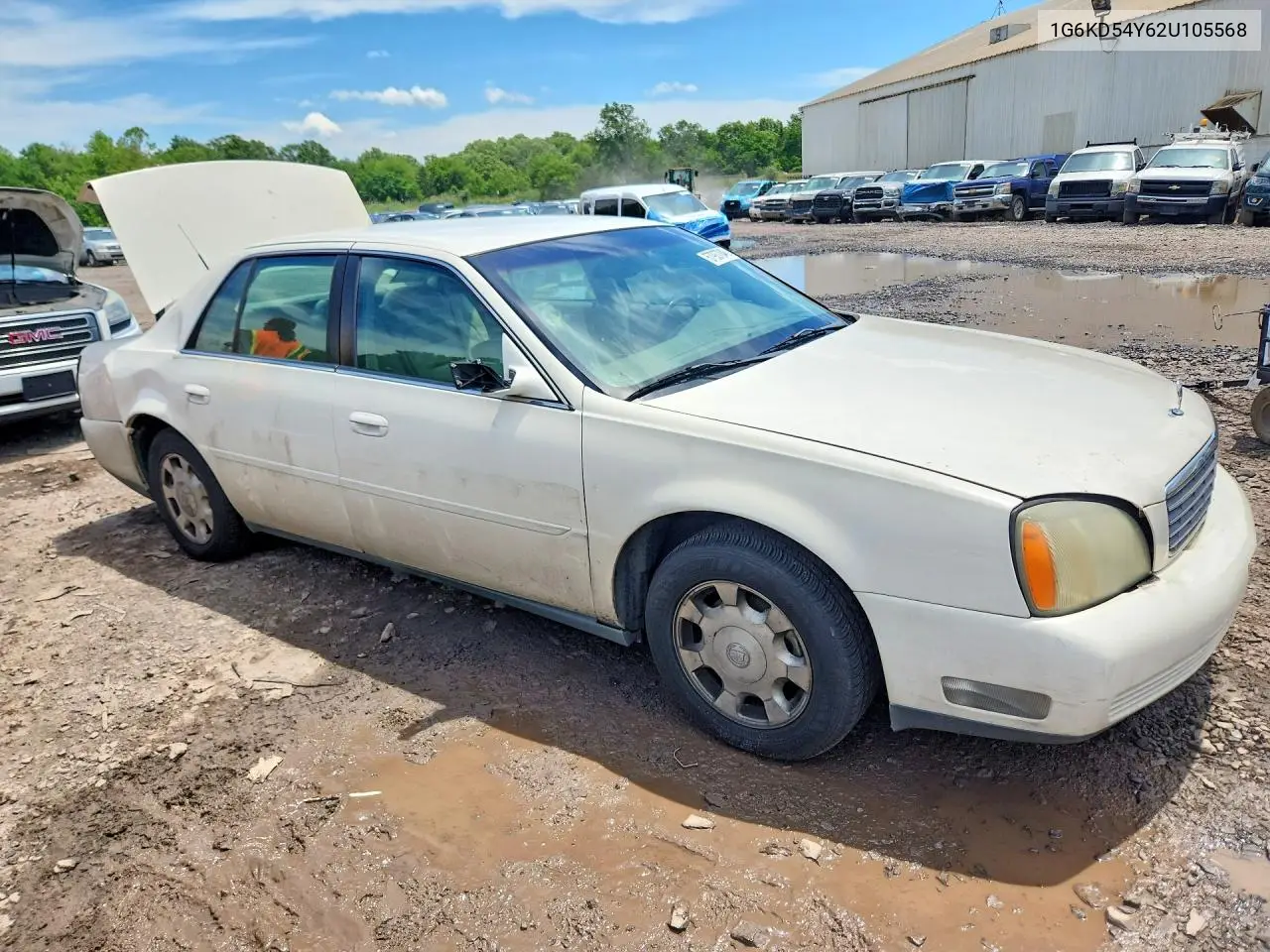 2002 Cadillac Deville VIN: 1G6KD54Y62U105568 Lot: 57937846