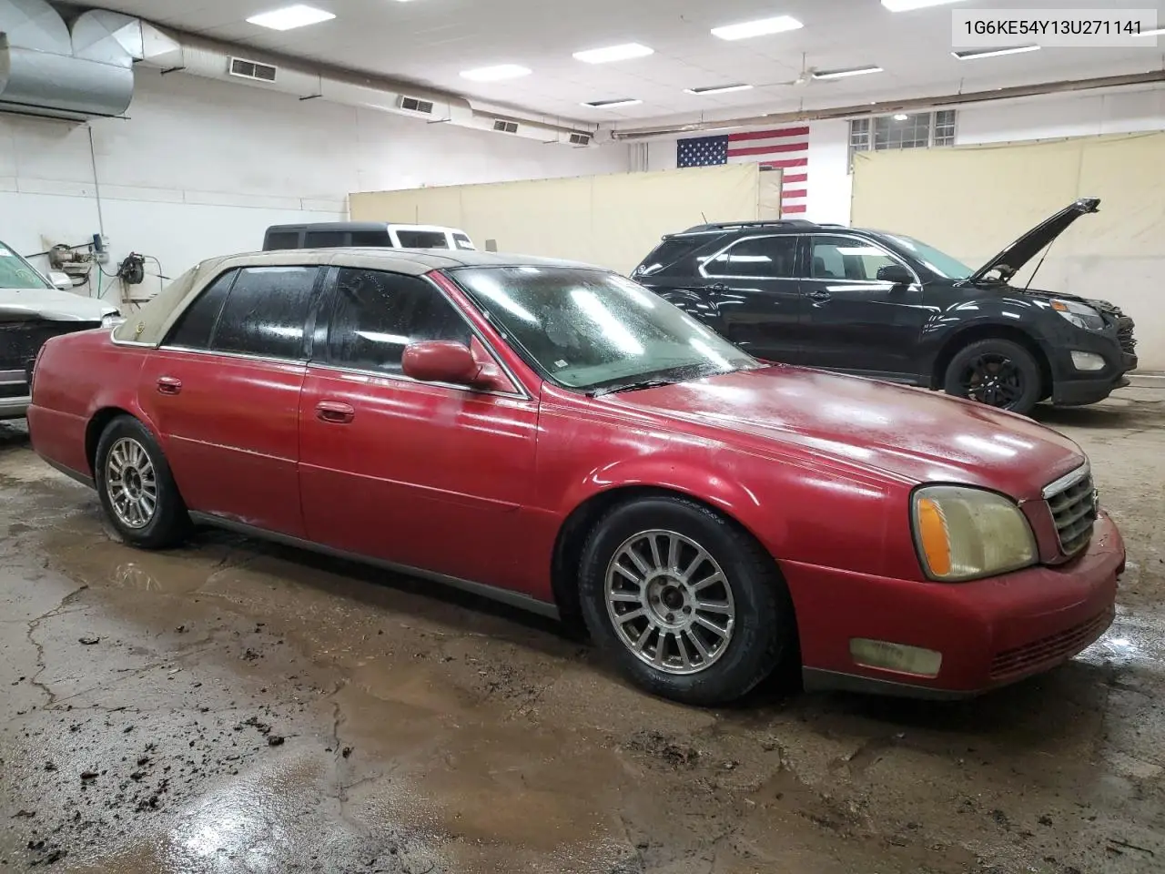 2003 Cadillac Deville Dhs VIN: 1G6KE54Y13U271141 Lot: 50645045