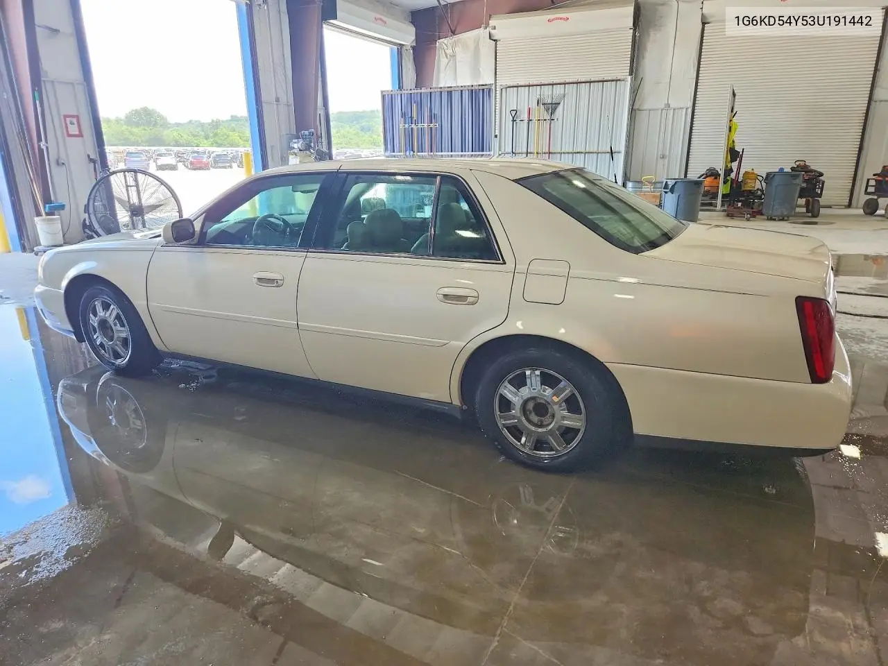 2003 Cadillac Deville VIN: 1G6KD54Y53U191442 Lot: 58467566