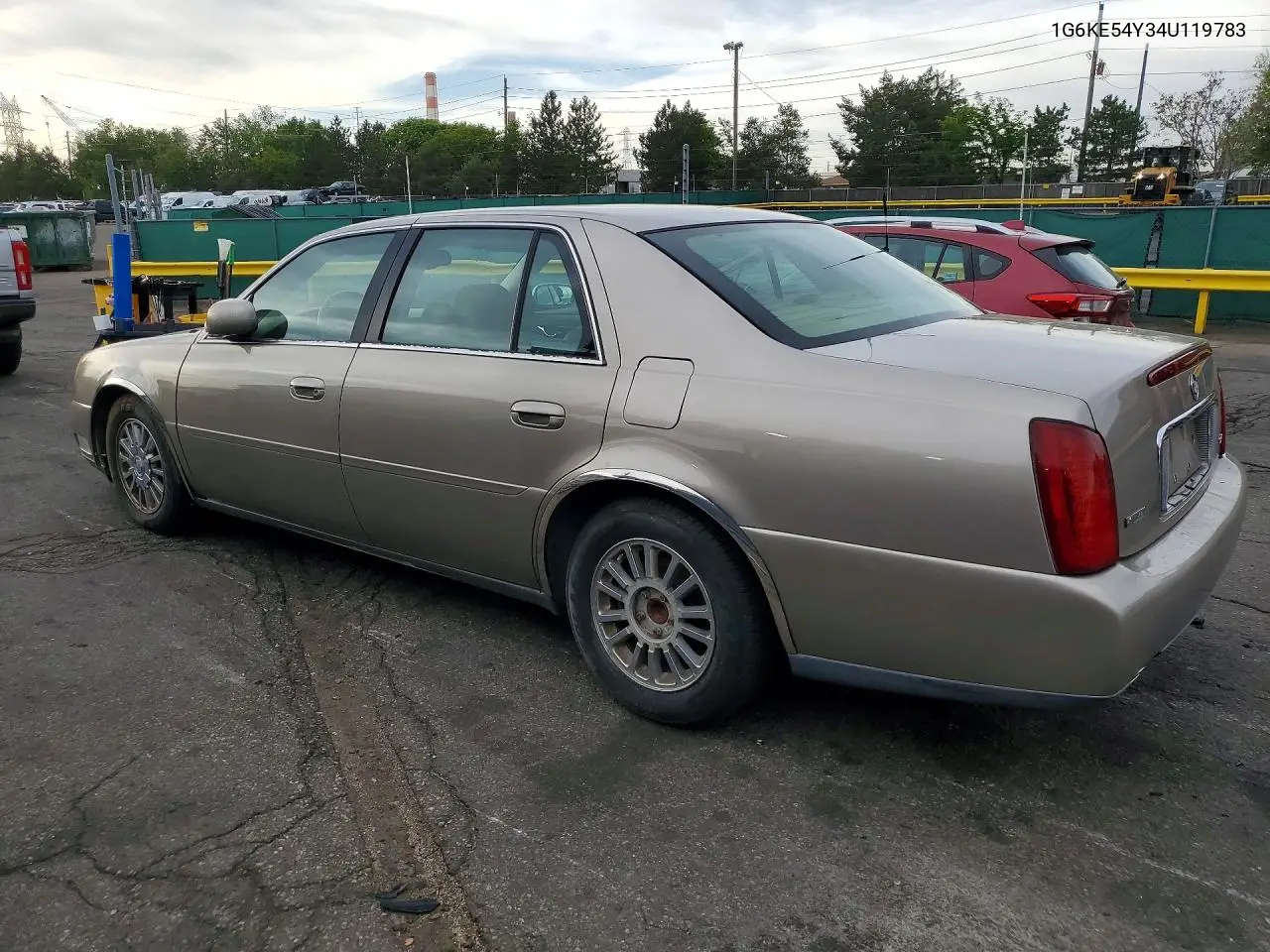 2004 Cadillac Deville Dhs VIN: 1G6KE54Y34U119783 Lot: 51787116