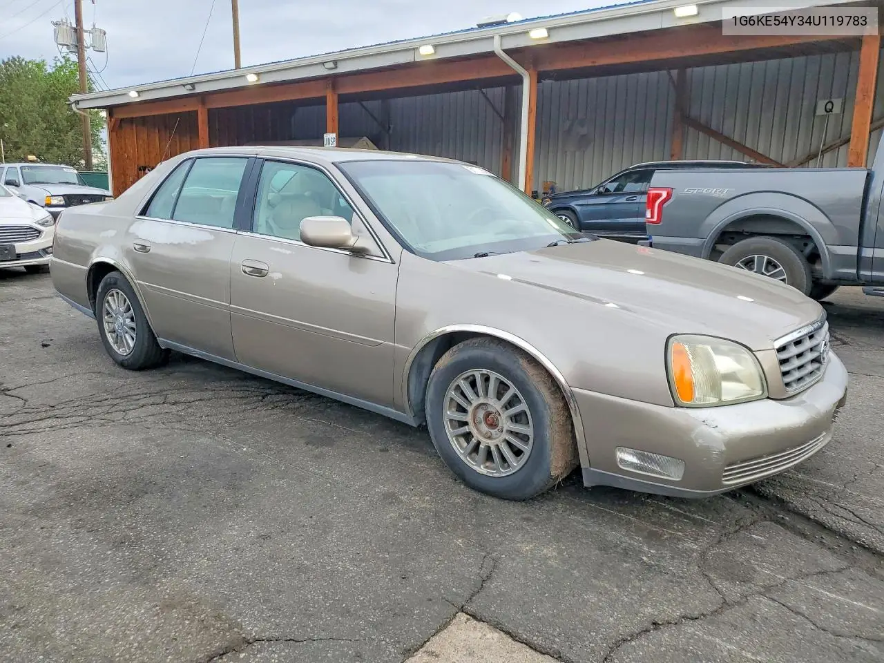 2004 Cadillac Deville Dhs VIN: 1G6KE54Y34U119783 Lot: 51787116